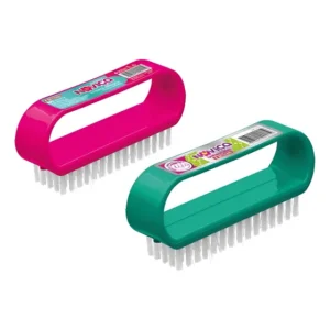 2x Escovinha Escova Multiuso Unha Cozinha Noviça Original Nf Rosa