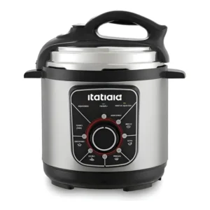 Panela Pressão Elétrica Essencial 5l Inox 900w Itatiaia 220v Preto 220v