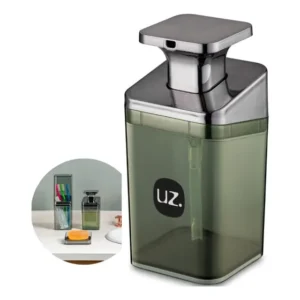 Porta Sabonete Líquido Dispenser Slim P/ Banheiro Lavabo Uz Ônix