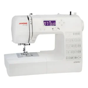 Máquina De Costura Janome 1050dc - Eletrônica 50 Pontos Branco 127/220v