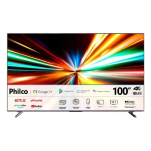 Smart Tv 100 Qled 4k Uhd P100sgb 144hz 60w Rms Philco