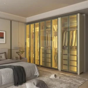 Guarda-roupa Modulado Reflecta Innova 8 Portas 341,4cm X Off White