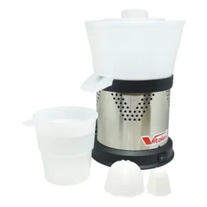 Espremedor Extrator Suco Laranja Doméstico 230W Câmara Plástica Vitalex ESPI-P Bivolt