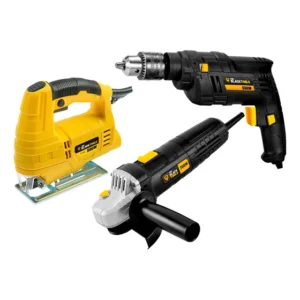Esmerilhadeira 4.1/2 750w + Furadeira 550w + Serra Tico Tico