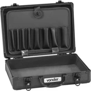 Maleta Para Ferramentas Profissional Preta Mfv934 Vonder Cor Preto