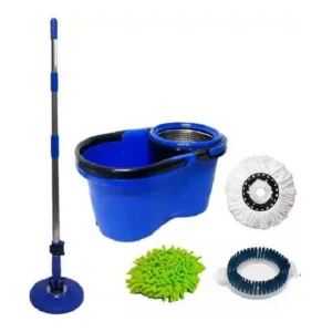 Balde Mop Esfregão 360 Perfect Pro Cabo 1,60 3 Refis