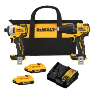 Parafusadeira + Chave De Impacto 20v Dck279d2-br Dewalt