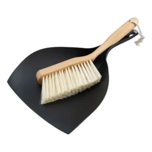 Escova De Bambu Mini Vassora Multiuso Kit 2 Pçs Para Limpeza Preto