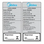Lava Louça Midea Cinza 127v 8 Serviços Dwa08s1 Cinza 110v - Imagem 7