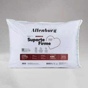 Travesseiro Suporte Firme Percal Altenburg 50x70 7353 Cor Branco