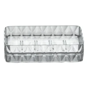 Saboneteira Porta Sabonete Em Barra Pia Banheiro Glamour Cor Transparente