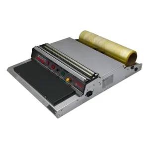 Embaladora Seladora Em Inox 45cm Para Bandejas De Legumes Frutas Carnes Isamaq