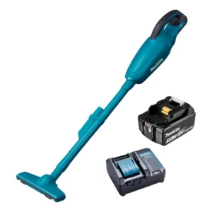 Aspirador Pó Dcl180zc C/bateria E Carregador Makita Cor Azul-petróleo