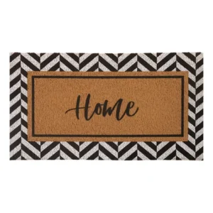 Capacho De Entrada Vinil Home 40cm X 75cm Moldura Kapazi