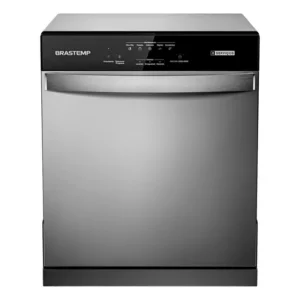 Lava Louças 8 Serviços Brastemp Cinza - Blf08bs -127v Prateado 127v