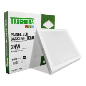 Painel Led 24w Lys Quadrado Sobrepor 6500k - Taschibra