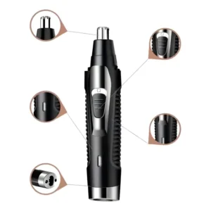 Máquina 2 Em 1 Ideal Depilação Completa De Barba E Nariz