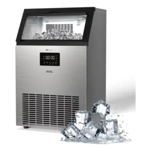 Máquina De Gelo Eos 70kg Ice Compact Inox Emg715 220v Inox
