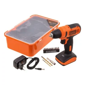 Parafusadeira/furadeira 3/8'' 12v + 13 Acess. Black+decker