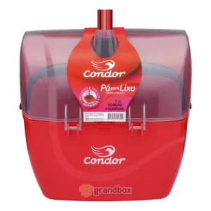 Pá Para Lixo Articulada Com Tampa Condor