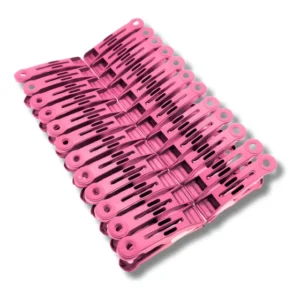 96 Prendedores Rosa Plástico Varal Roupa Pregador Reforçado