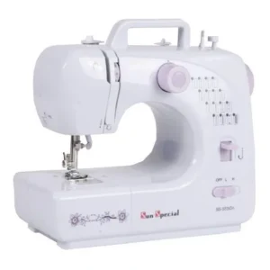 Máquina de Costura Sun Special 16 Pontos Completa Portátil Costura Jeans - Roxo