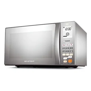 Micro-ondas 38l Bmj38ar 1000w Com Display Digital Brastemp