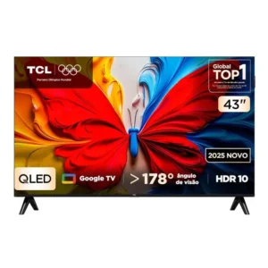 Smart Tv 43 Tcl Qled 43s5k Full Hd, Googlecast Integrado