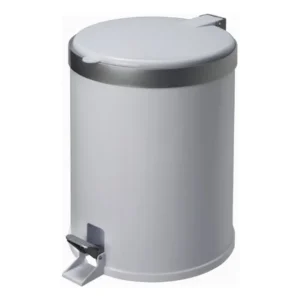 Lixeira Cesto Lixo 12 Litros Pedal Primeira Linha Veja Aqui Cor Branco