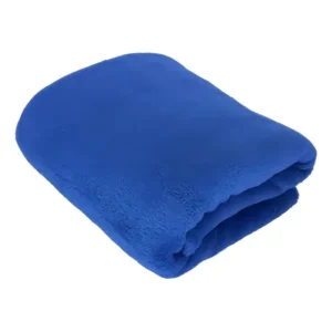 Cobertor Solteiro Microfibra Azul-jeans Hazime Enxovais 220x140cm