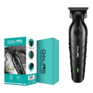 Maquina Corte Cabelo Acabamento Profissional Dl-1767 Cor Preto