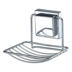 Saboneteira De Parede Porta Sabonete Aço Com Ventosa Arthi