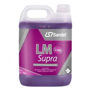 Detergente Desincrustante Metais Sandet 5L Chassi Automotivo Limpeza