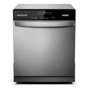 Lava-louça brastemp 8 Serviços Cinza 127v blf08bs Prateado 127v