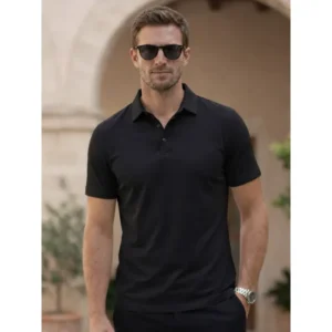 Camisa Polo Masculina Poliamida Tech Leve Conforto Premium