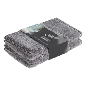 2 Panos De Limpeza Celeste Panão Microfibra Chão Multiuso