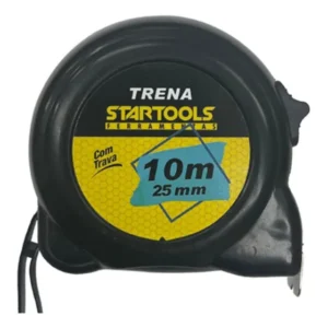 Trena 10 Metros Qualidade Premium Fita 25mm Resistente Pro