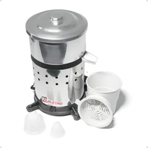 Espremedor Industrial De Frutas Laranja Inox Profissional Inox 127/220v 60 Mhz