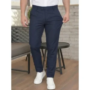 Calça Alfaiataria Masculina Slim Fit Elastano