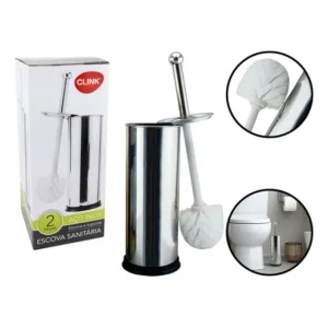 Escova Para Limpeza De Vaso Sanitário Privada Banheiro Inox