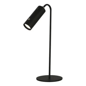 Luminária De Mesa Taschibra Ion Recarregável Sem Fio 4000k Cúpula Preto