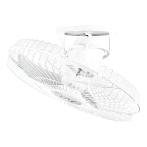 Ventilador de Teto Venti-Delta Premium 360 Branco 60cm 170W Silencioso 3 Velocidades