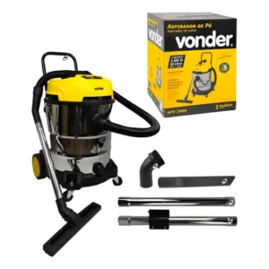 Aspirador De Pó E Líquidos 2400w 60l Apv 2460 220v Vonder