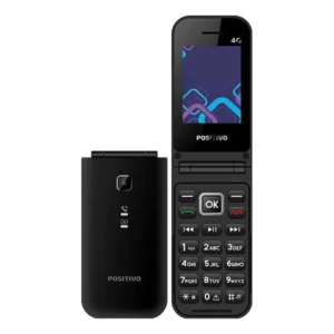 Positivo Flip P51 Dual SIM 128 MB preto 48 MB RAM
