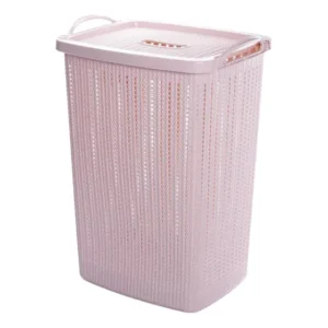 Cesto Roupa Suja Plástico Plasútil 40litros Quadrado
