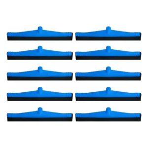 Kit 10 Rodo Médio Multiuso Plástico Elegante Resistente 40cm