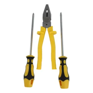 Kit 3 Ferramentas - Alicate 8 Philips E Fenda 1/4 - Vonder