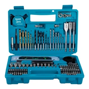 Conjunto de ferramentas manuais Makita de 102 peças com mala