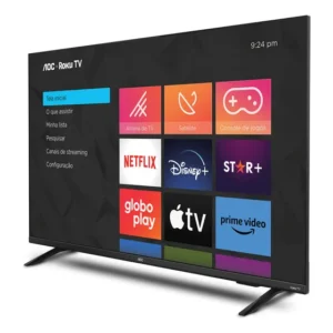Smart Tv 43'' Full Hd Com Roku Tv 43s5135/78g Aoc Bivolt