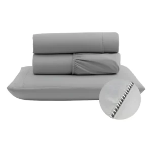 Jogo De Cama Solteiro 3 Pçs 600 Fios Egípcio